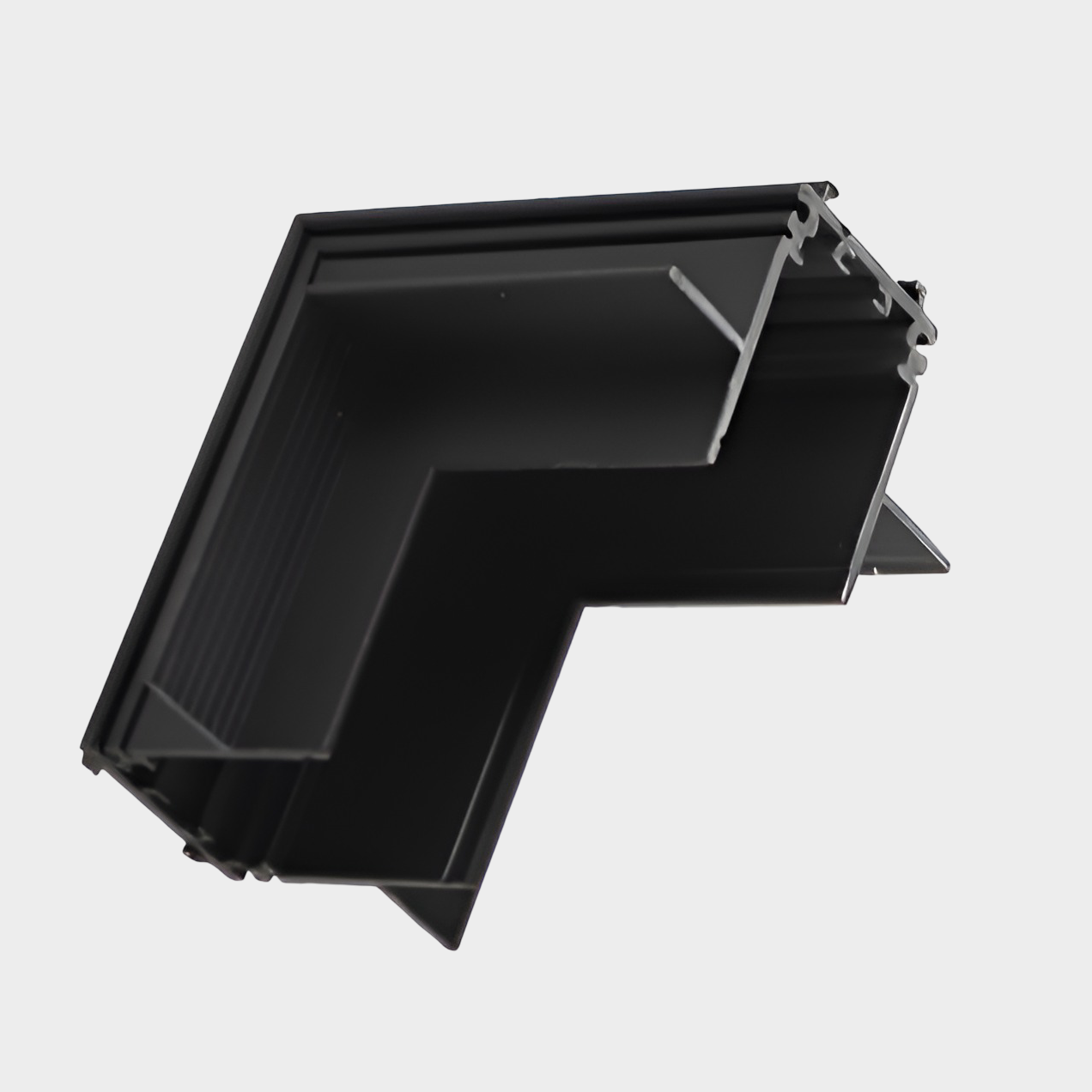 Magnetic Recessed Track rail L connector CX23TC02