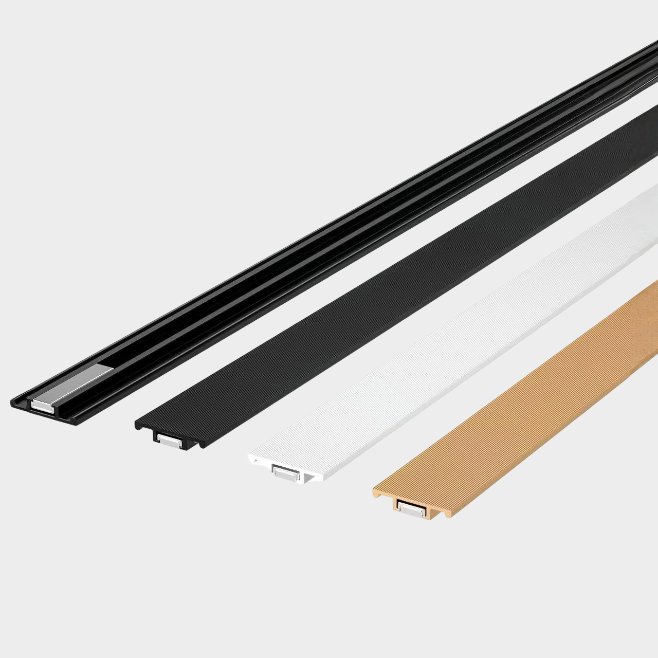Aluminum decorative sheet for track OLEO3-M08