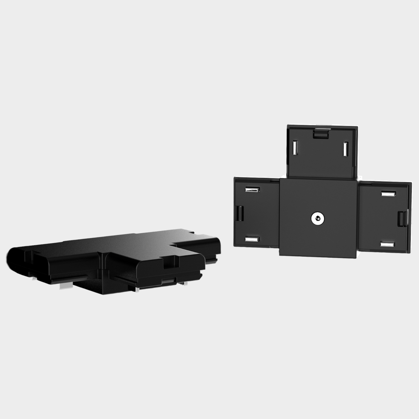 Magnetic Surface Track Rail T conector OLEO3-M06