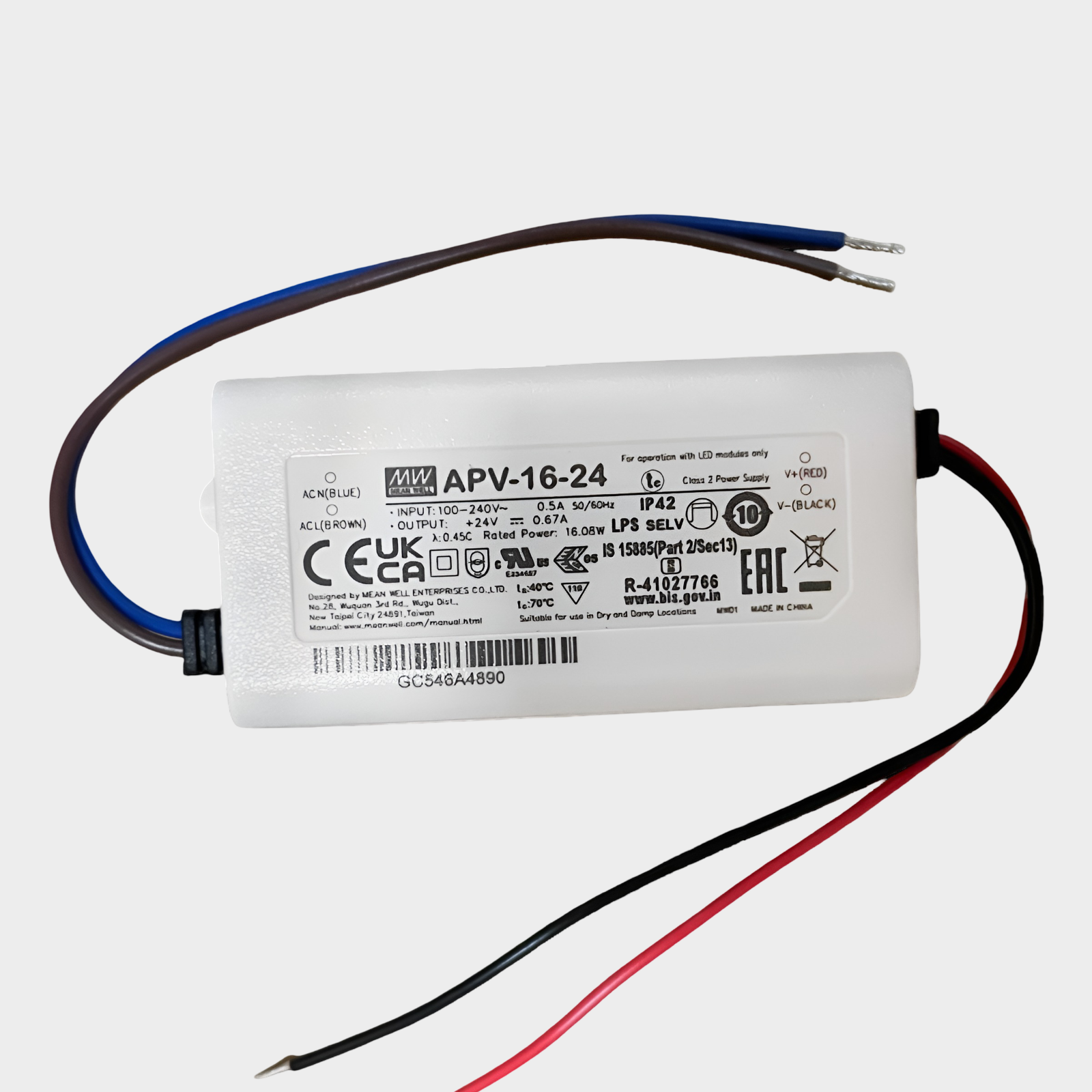 Power supply Mean Well APV-16-24